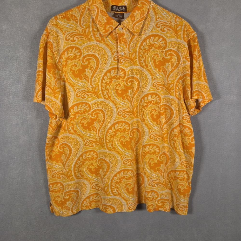 Vintage Michael Kors short-sleeve polo shirt (Q453)
